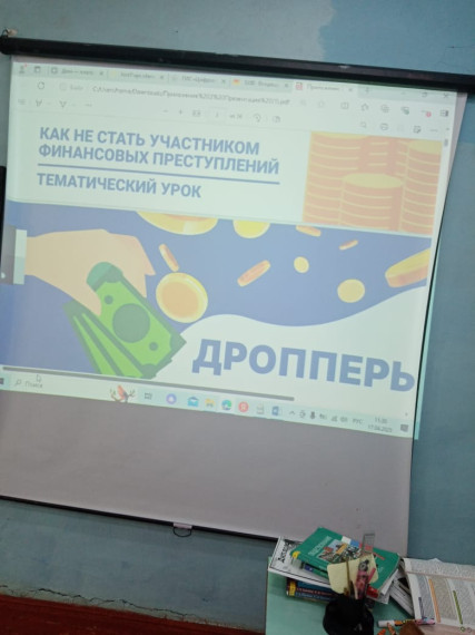 Тематический урок «НЕдетские игры 2.0: Дроп поневоле».